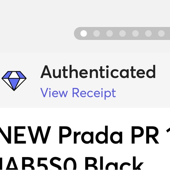 NEW Prada PR 17WF 1AB5S0 Black
Rectangle Unisex Sunglasses - Picture 14 of 14